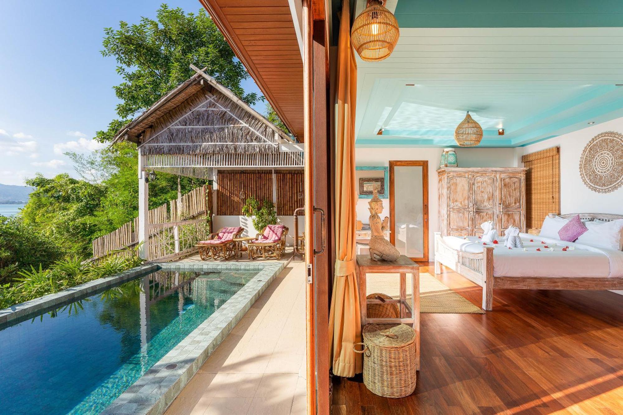 Soul Villas - Beachfront Private Pool Villas, Phuket Nature Retreat Panwa Beach Exterior foto