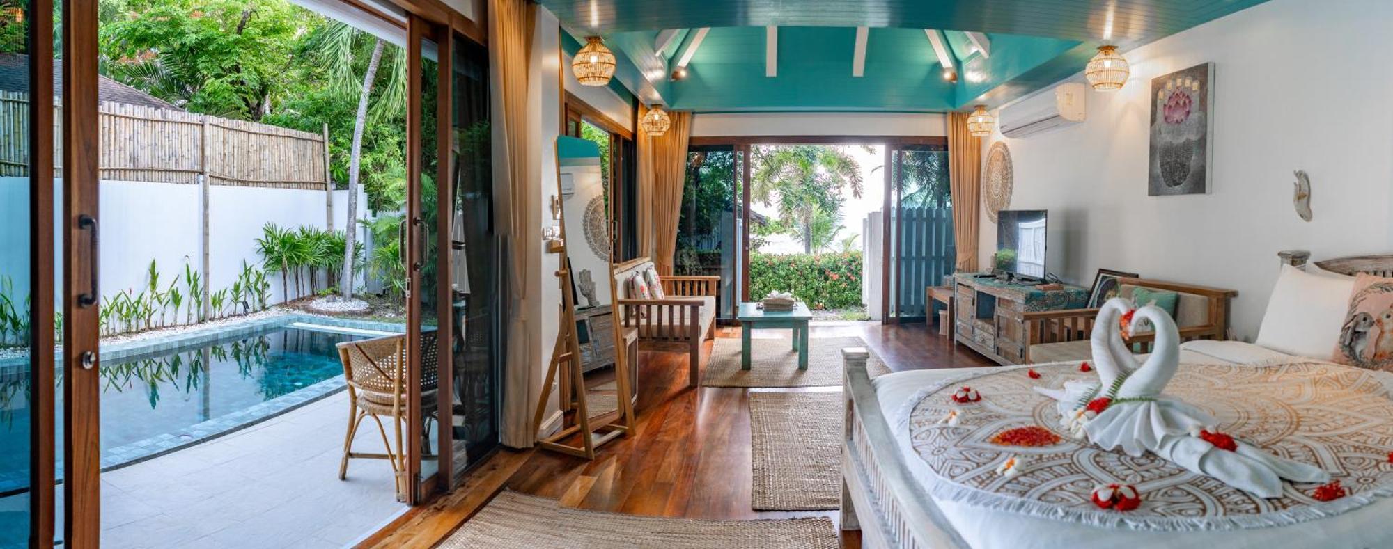 Soul Villas - Beachfront Private Pool Villas, Phuket Nature Retreat Panwa Beach Exterior foto